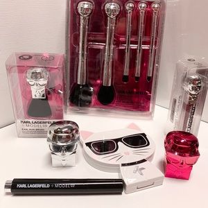 NWT Karl Lagerfeld 12-piece Limited Ed. Makeup set